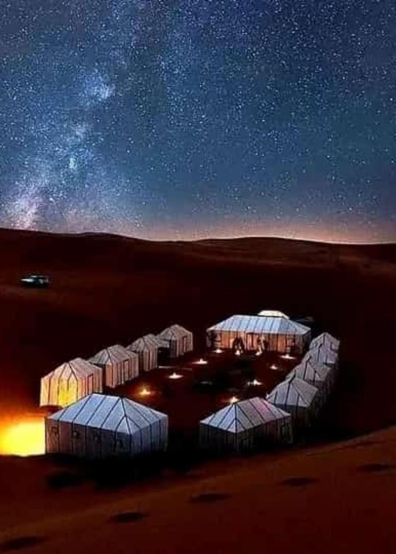 Desert Camp Camel & Sandboarding Merzouga Exterior photo